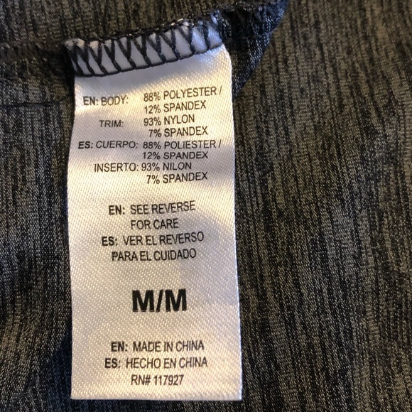 Gaiam, Charcoal Grey, size Medium Sleeveless T-shirt - Picture 6 of 8